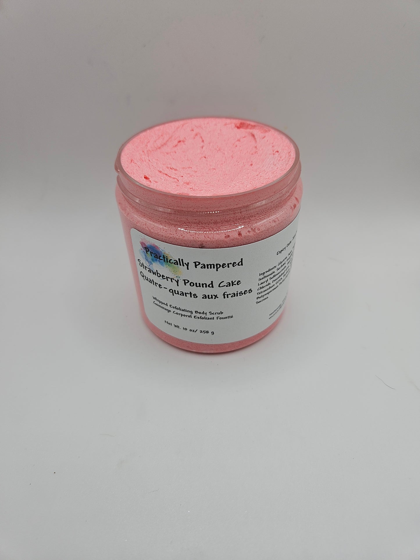 Strawberry Pound Cake Whipped Exfoliating Body Scrub