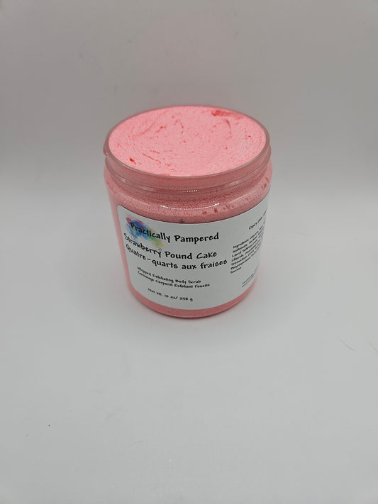 Strawberry Pound Cake Whipped Exfoliating Body Scrub