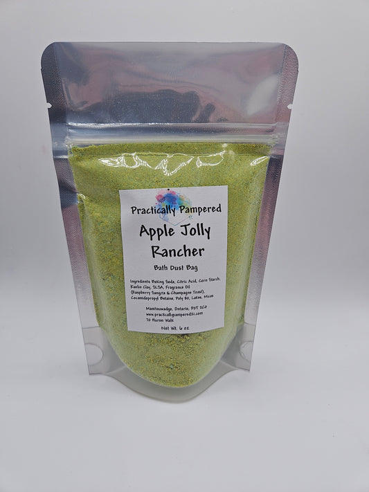 Apple Jolly Rancher Bath Dust 6 oz