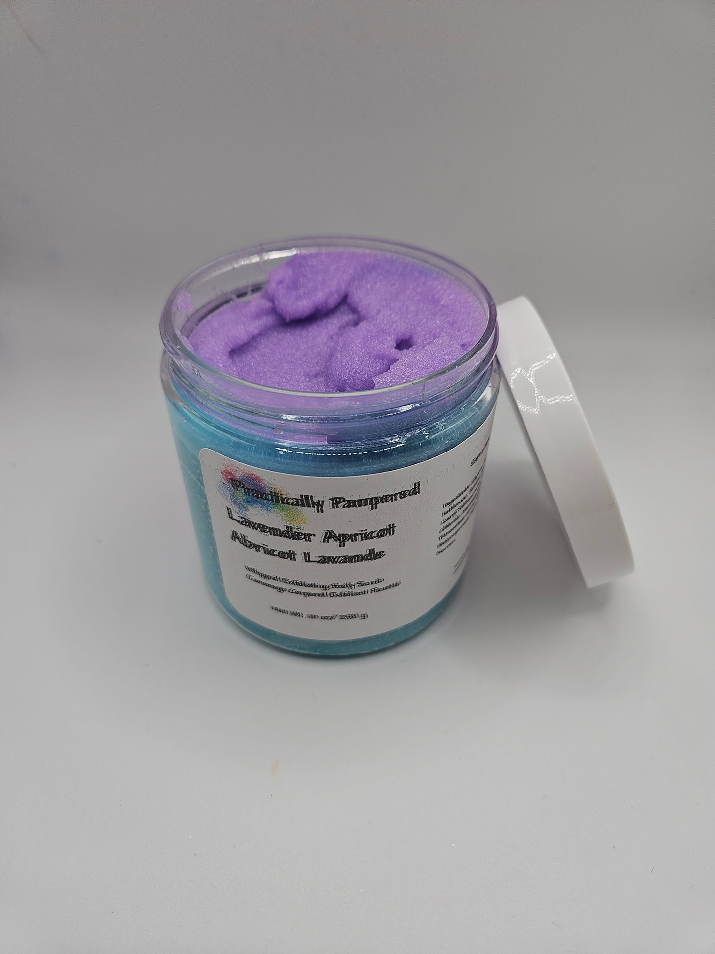 Lavender Apricot Whipped Exfoliating Body Scrub