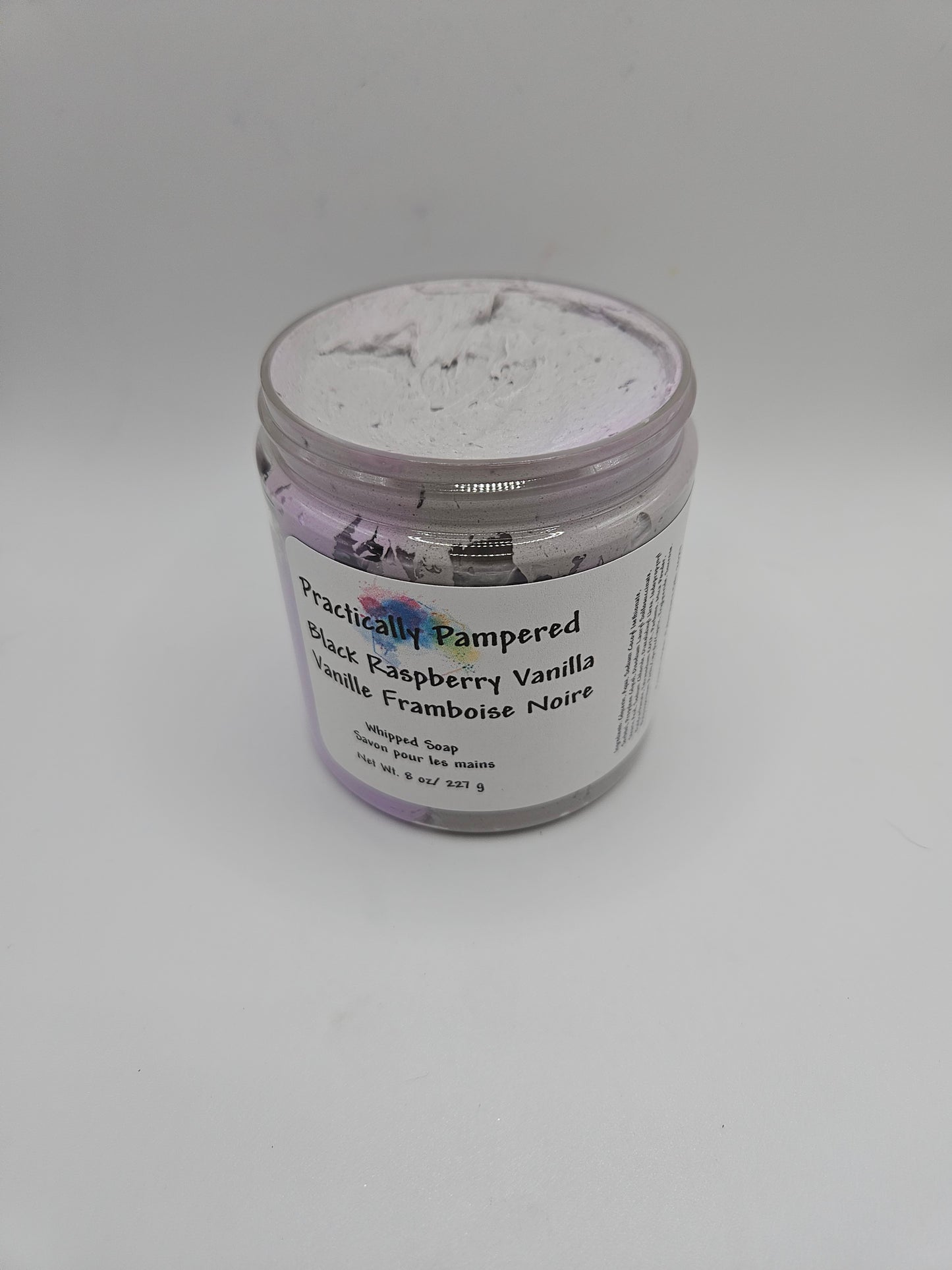 Black Raspberry Vanilla Whipped Soap