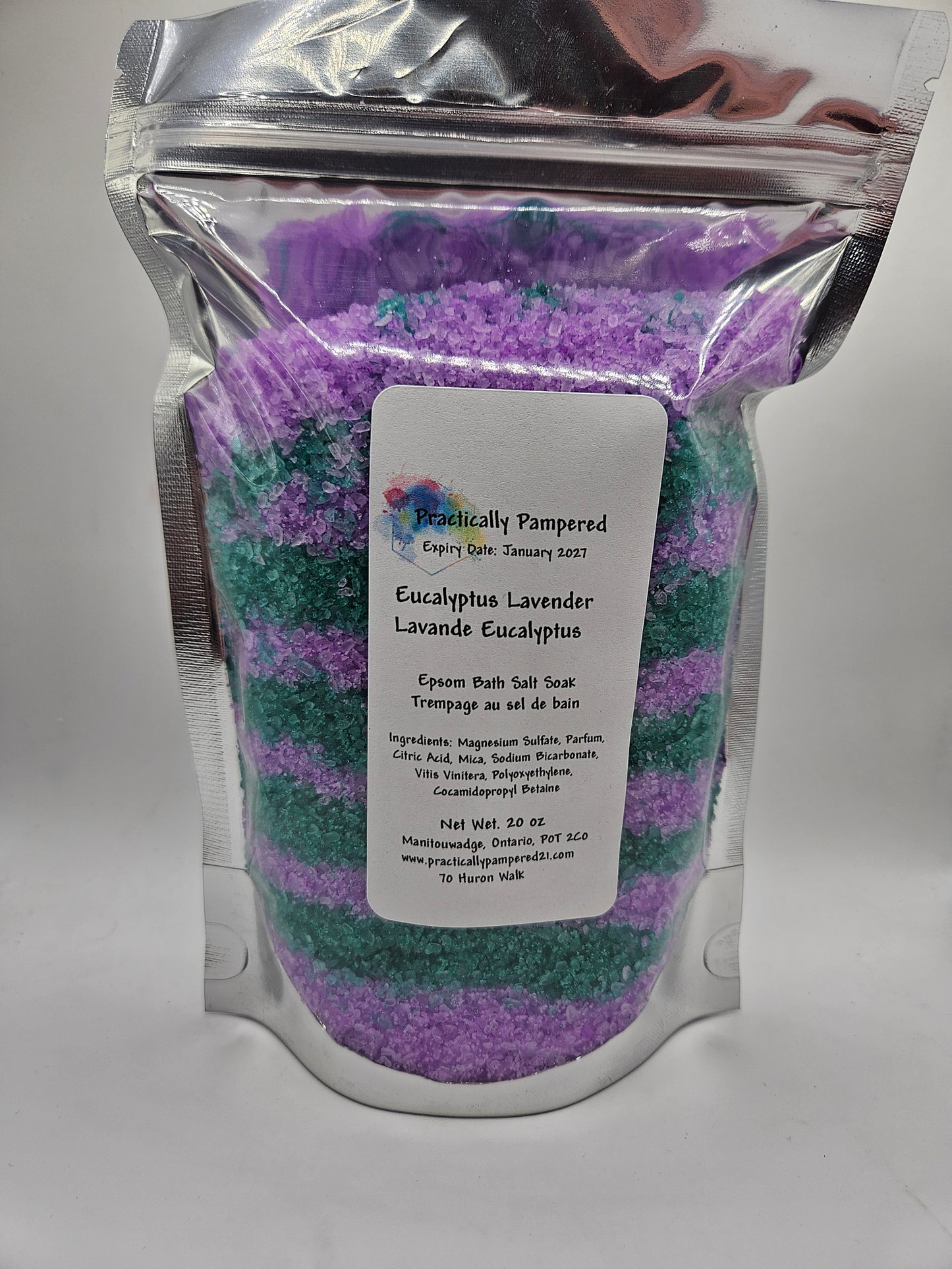 Eucalyptus & Lavender Bath Salts