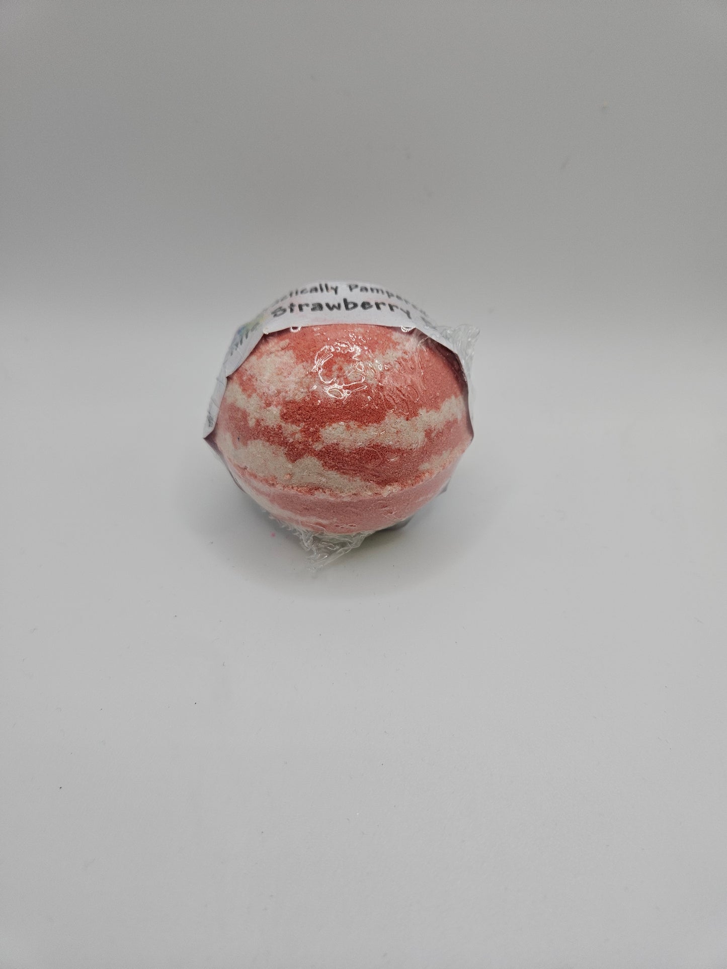 White Strawberry Bellini Bath Bomb