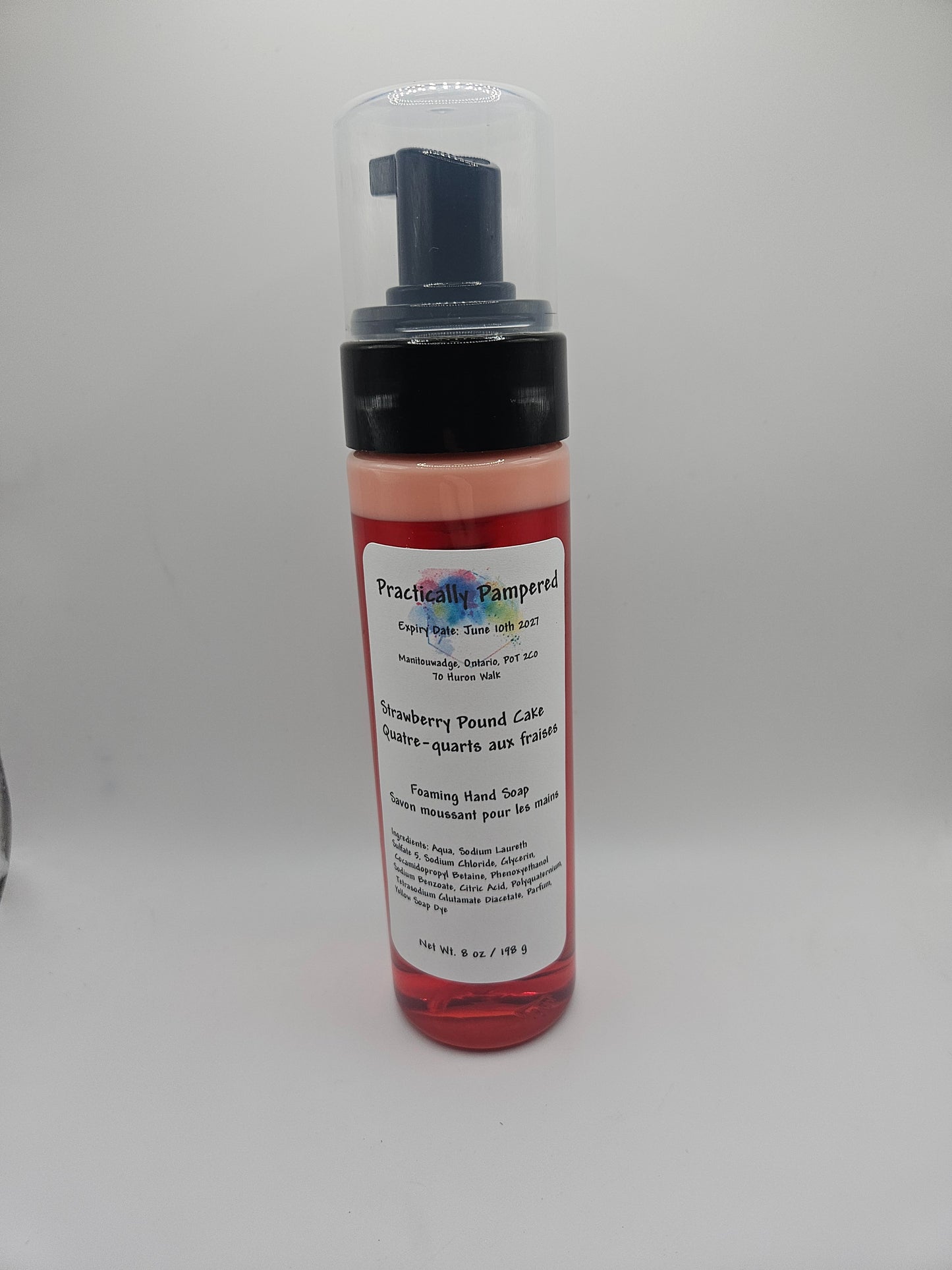 Strawberry Pound Cake Foaming Hand Soap