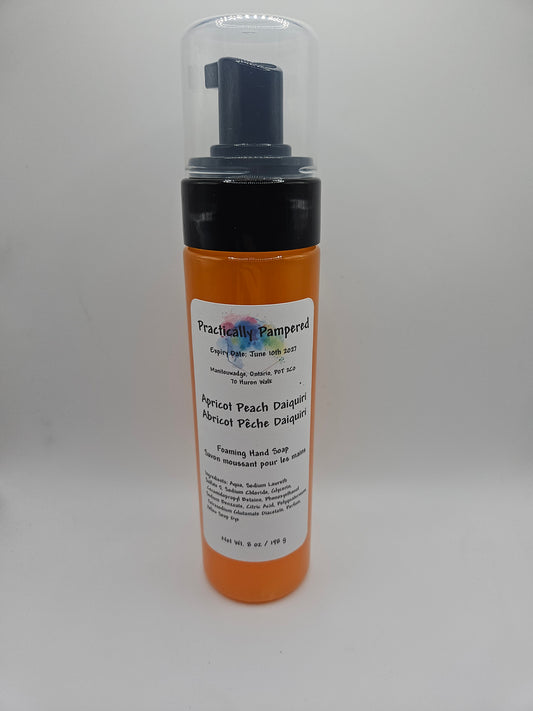 Apricot Peach Daiquiri Foaming Hand Soap