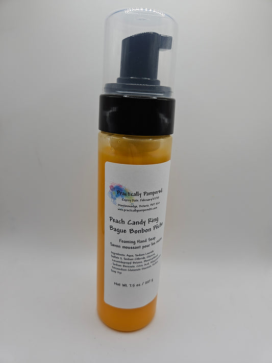 Peach Candy Ring Foaming Hand Soap