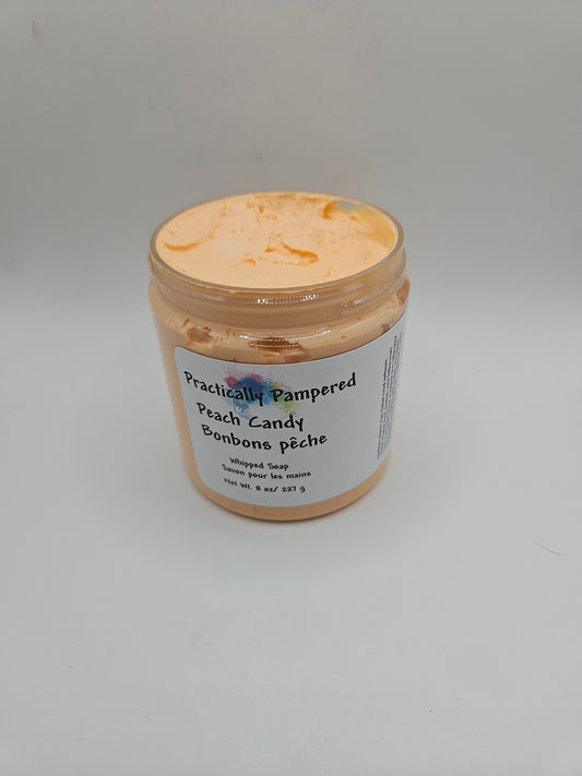 Peach Candy Whipped Soap