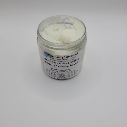 White Strawberry Bellini Whipped Exfoliating Scrub